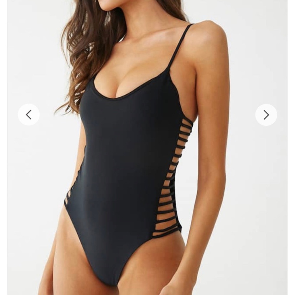One Piece Women Swimsuit Pink